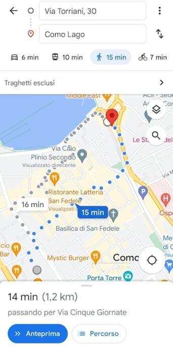 Casa Vacanze Como Kültér fotó